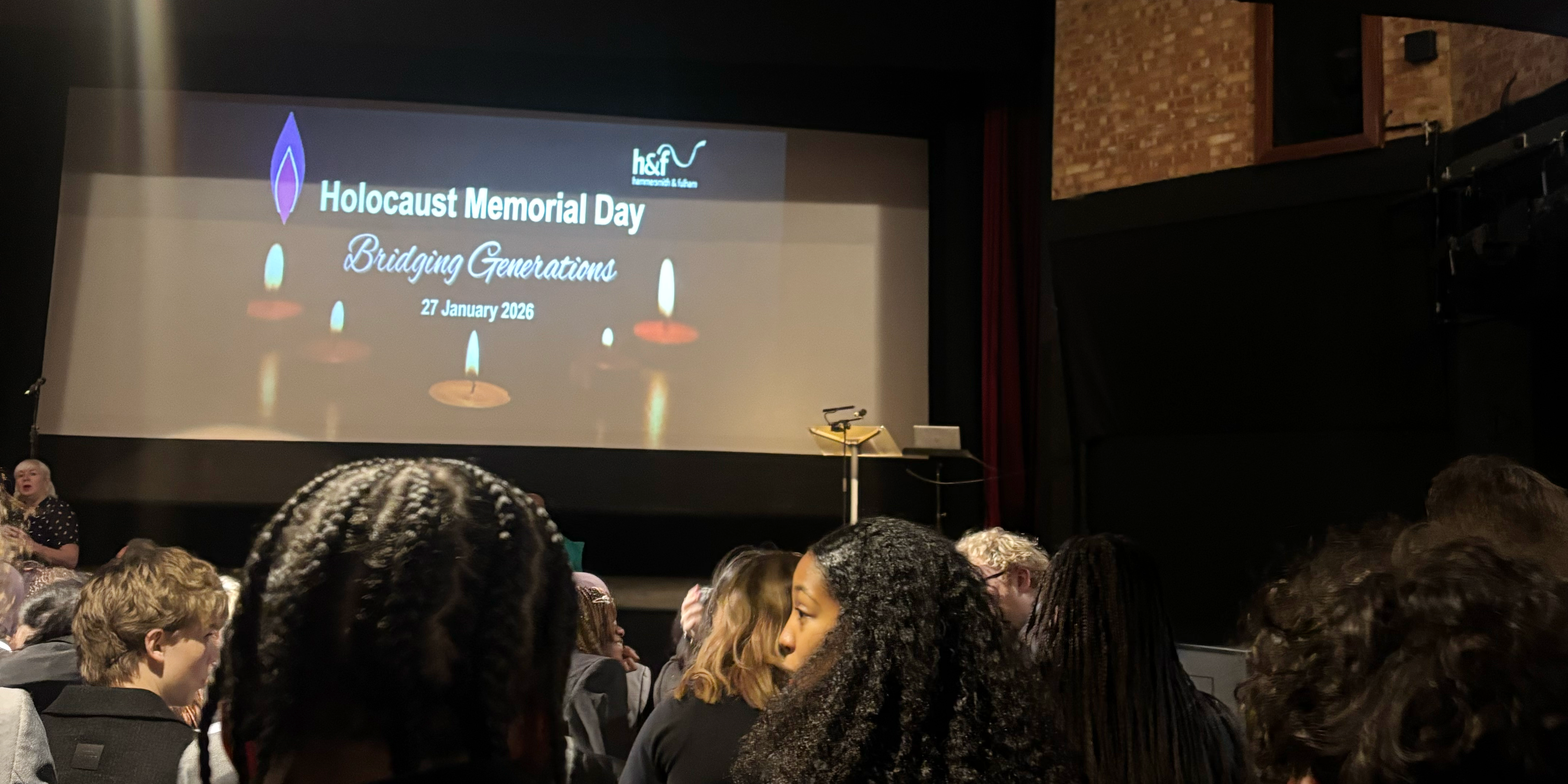 Ormiston Bridge Academy students attend Hammersmith & Fulham Holocaust Memorial Service